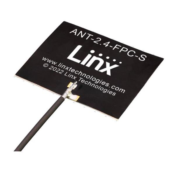 2.4GHz FPC 안테나, 25x20mm, 수평 100mm 케이블, UFL